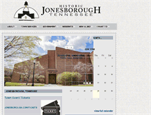 Tablet Screenshot of jonesboroughtn.org